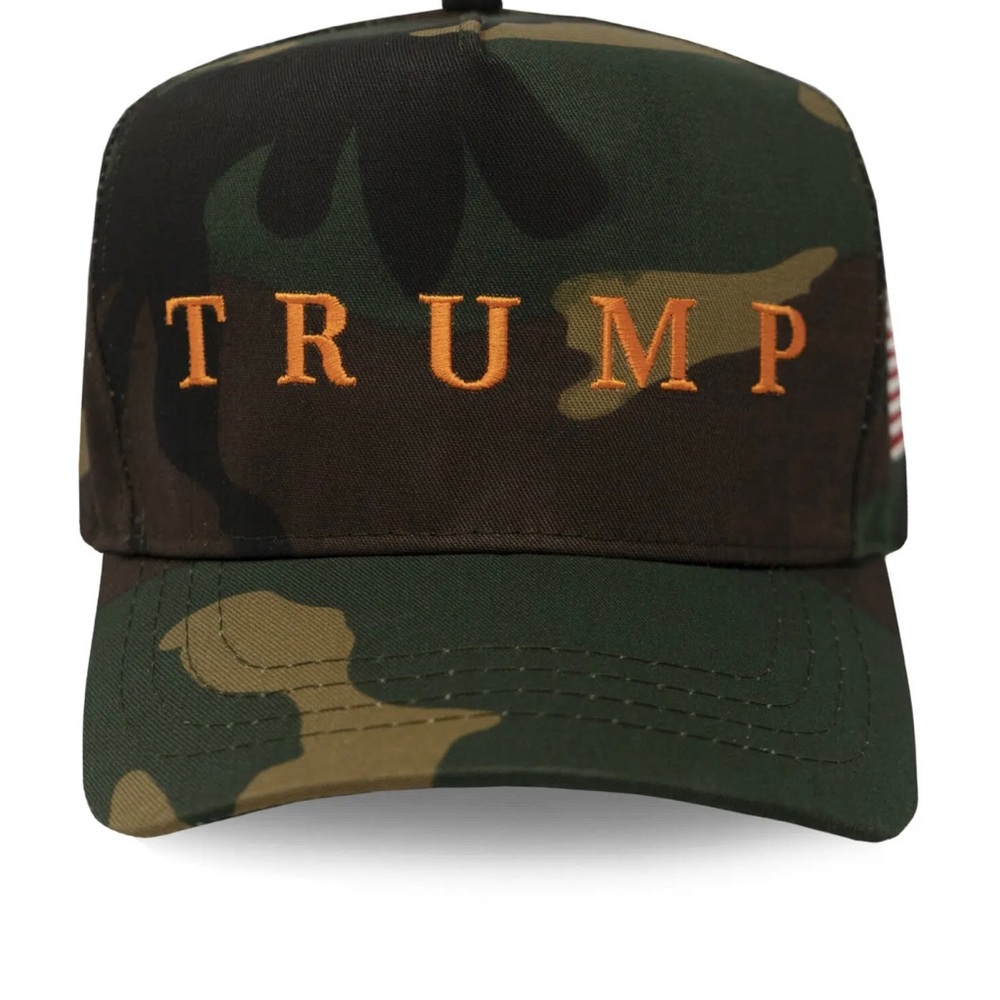 Limited Edition Camo Trump Hat 2024 Snapback CaliFame Cap Authentic MAGA